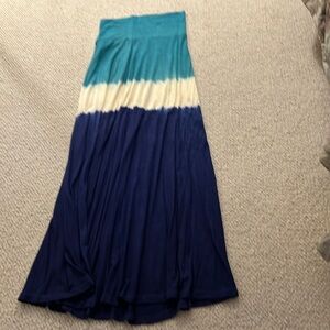 Strapless stripe dress